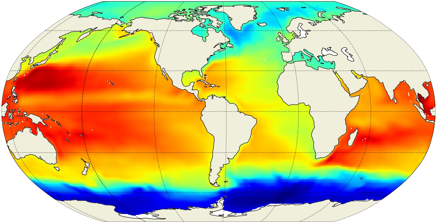 ECCO Sea Surface Height - Monthly Mean 0.5 Degree (Version 4 Release 4) |  PO.DAAC / JPL / NASA