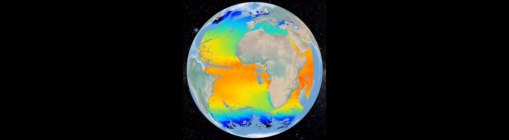 This graphic illustrates information gathered from EUMETSAT OSI SAF GHRSST L3C reprocessed sub-skin Sea Surface Temperature data record v1.0 derived from Spinning Enhanced Visible and InfraRed Imager (SEVIRI)
